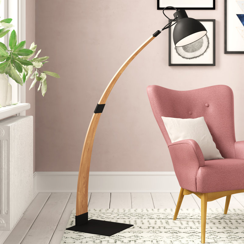 Lucide Curf 143cm Arched Reading Floor Lamp & Reviews Wayfair.co.uk